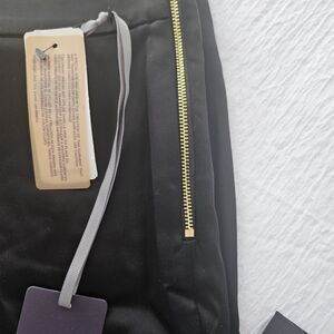 NYDJ Black Pants with Gold Zipper